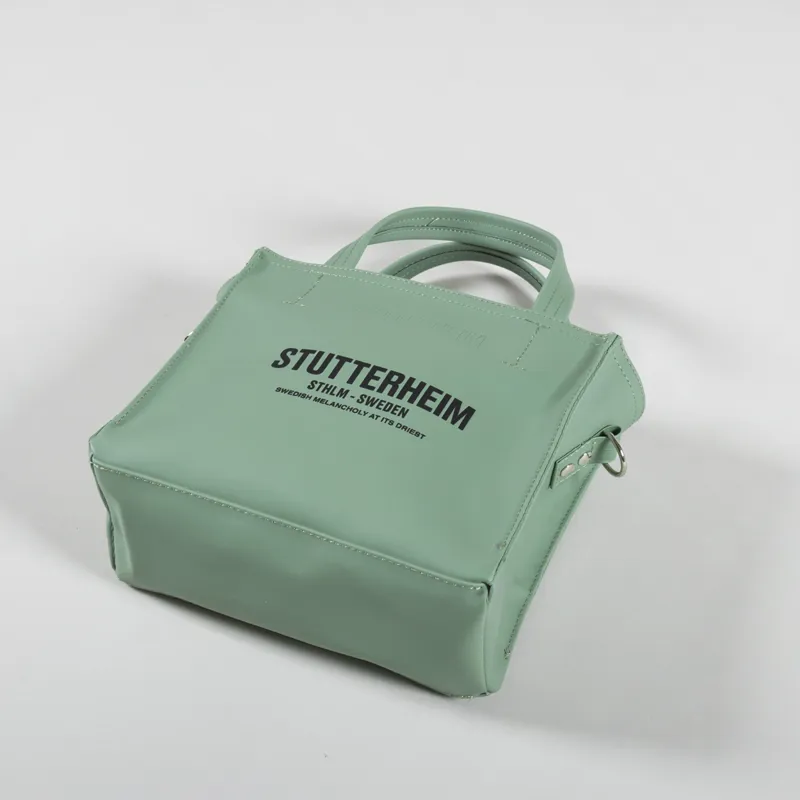 Stutterheim Womens Biblio Bag Loden Green-2