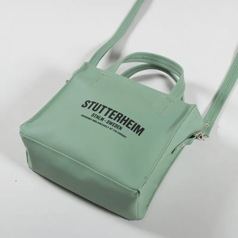Stutterheim Womens Biblio Bag Loden Green-3