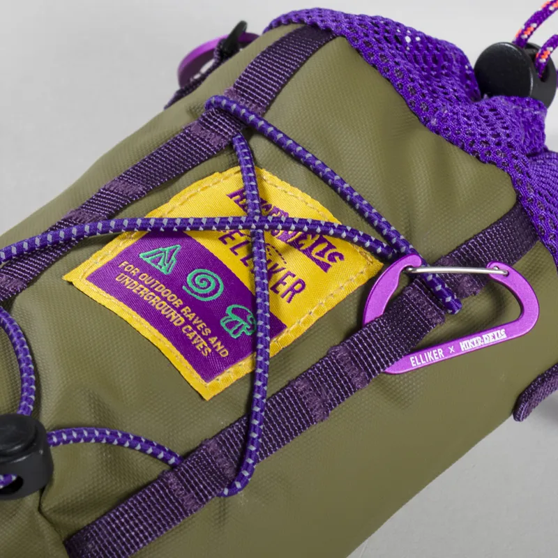 Elliker x Hikerdelic Kirkby Bottle Bag Khaki-9
