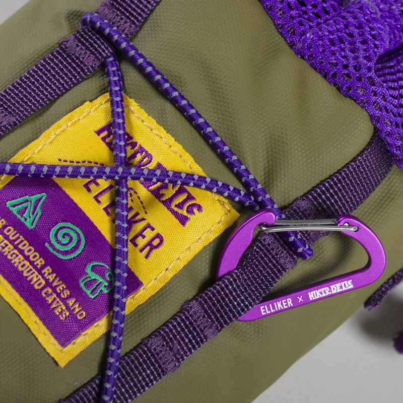 Elliker x Hikerdelic Kirkby Bottle Bag Khaki-10