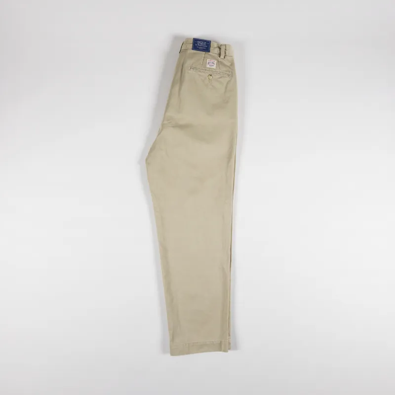Polo Ralph Lauren Whitman Pleated Trousers Khaki-2