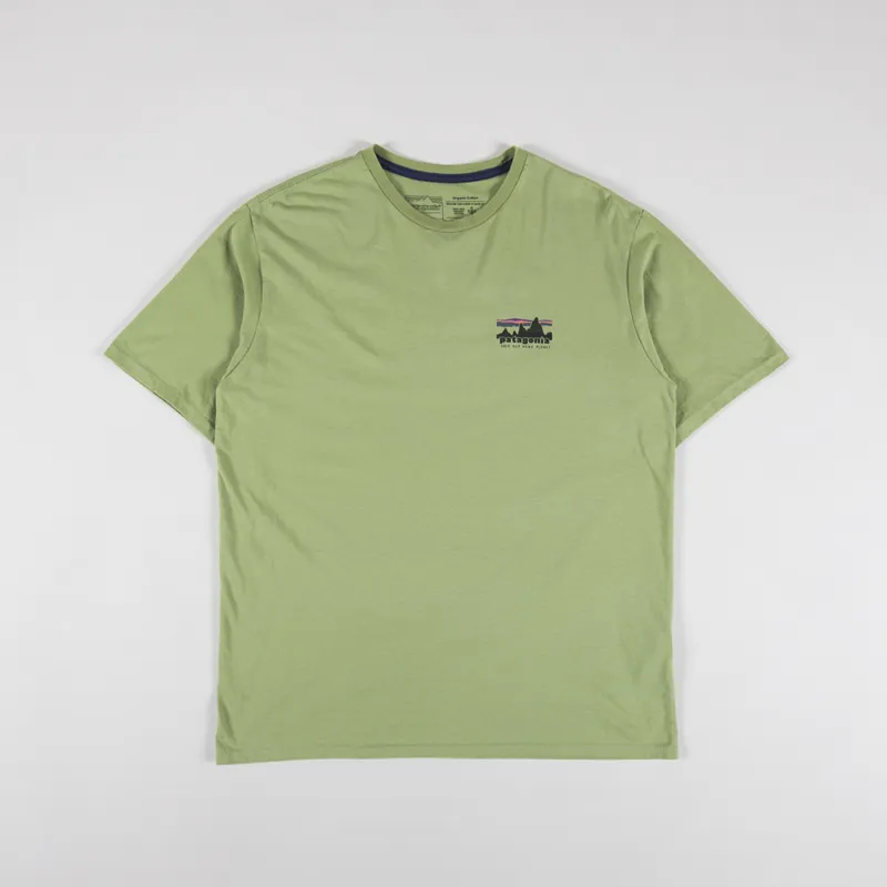 Patagonia 73 Skyline Organic T Shirt Buckhorn Green-1
