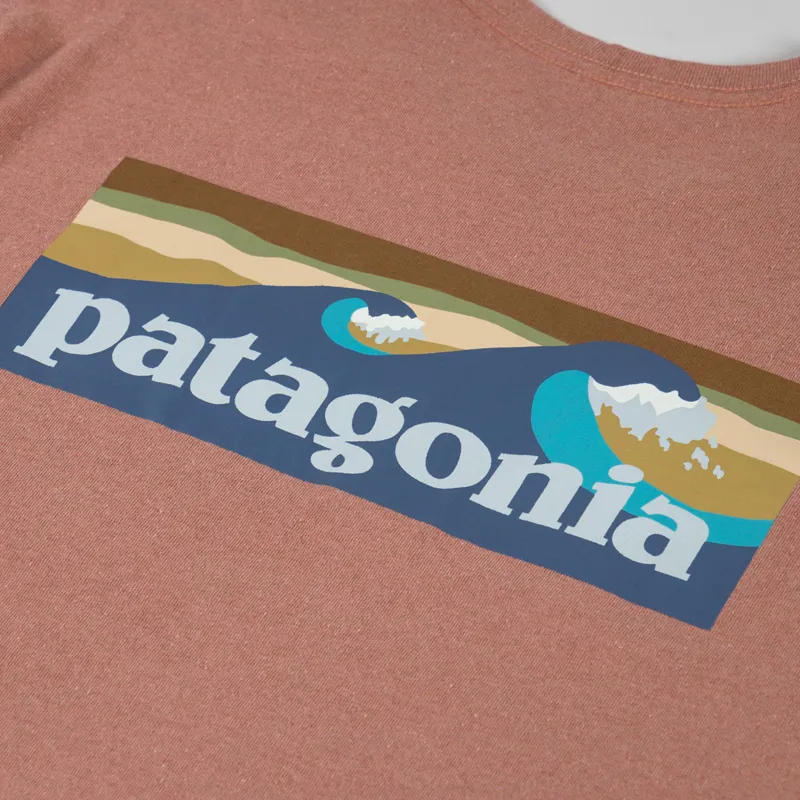Patagonia Boardshort Logo Pocket Responsibili-Tee Sienna Clay-4