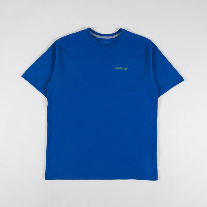 Patagonia Sunrise Rollers Responsibili-Tee Endless Blue-1
