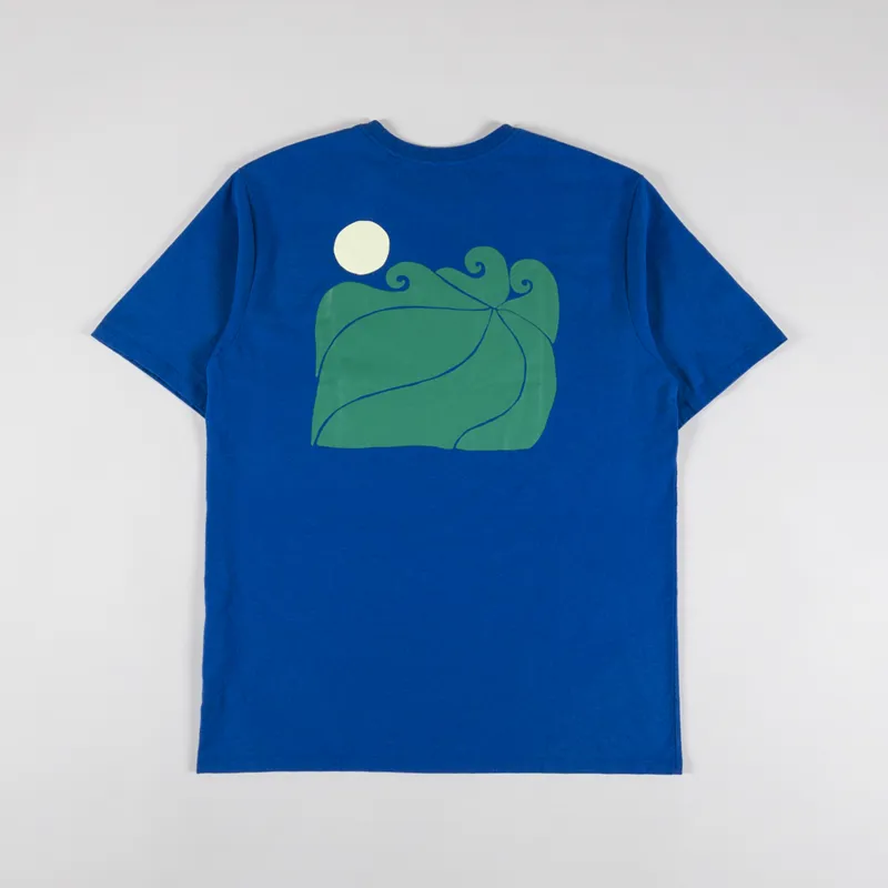 Patagonia Sunrise Rollers Responsibili-Tee Endless Blue