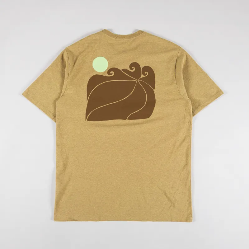 Patagonia Sunrise Rollers Responsibili-Tee Pufferfish Gold