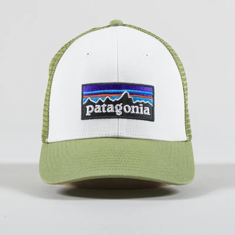 Patagonia P-6 Logo LoPro Trucker Hat Buckhorn Green-1