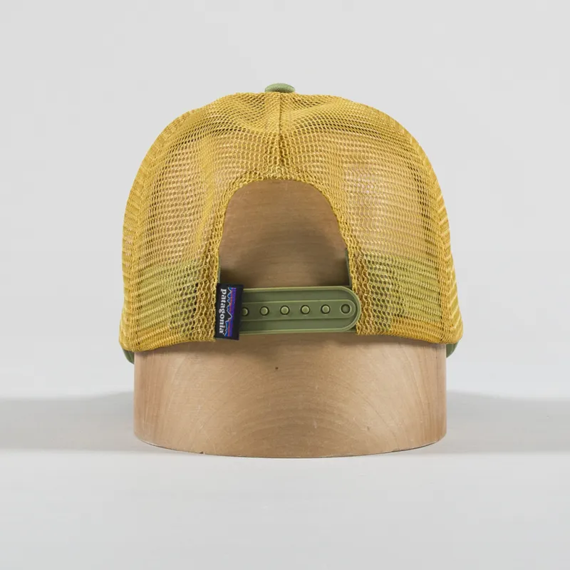 Patagonia P-6 Logo Trucker Hat Wispy Green-3