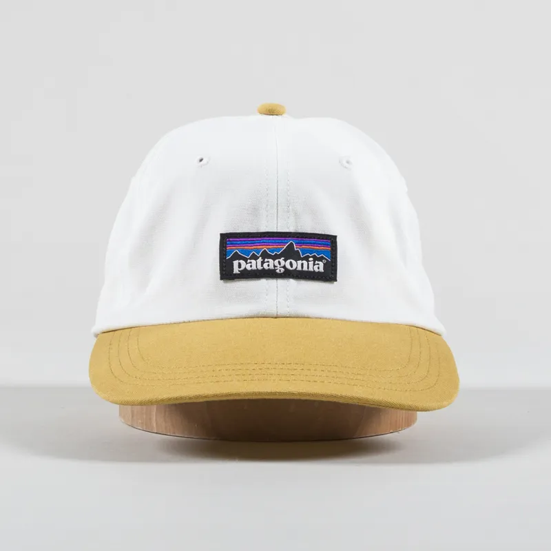 Patagonia P-6 Label Trad Cap Birch White-1