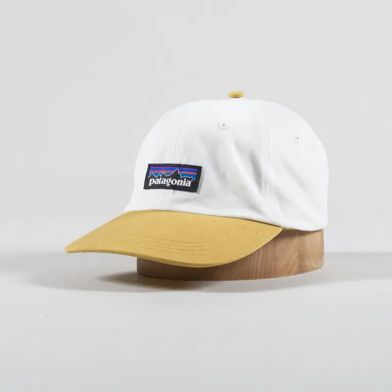 Patagonia P-6 Label Trad Cap Birch White