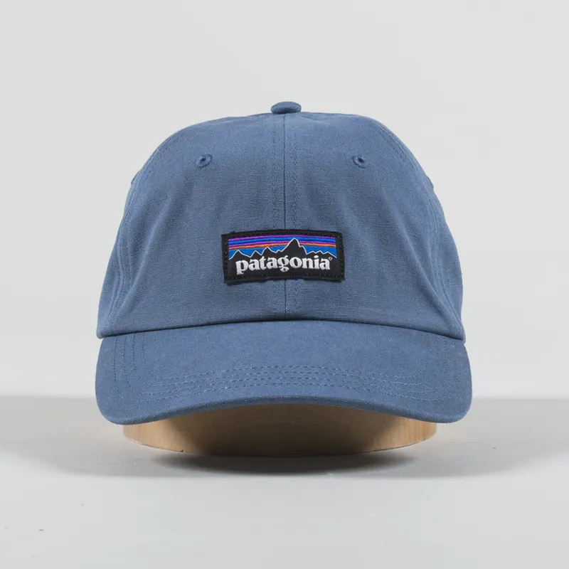 Patagonia P-6 Label Trad Cap Utility Blue-1