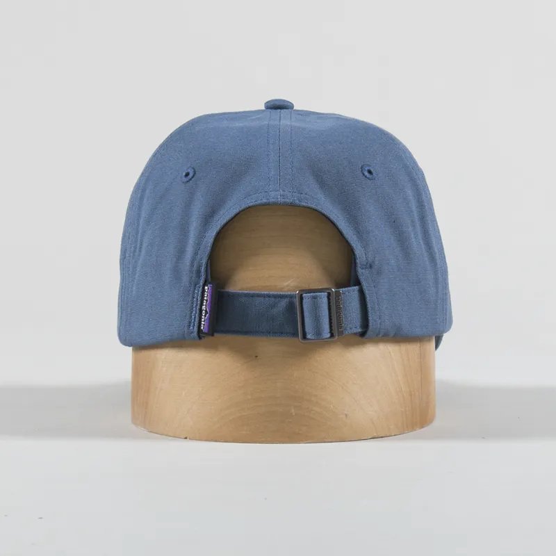 Patagonia P-6 Label Trad Cap Utility Blue-3