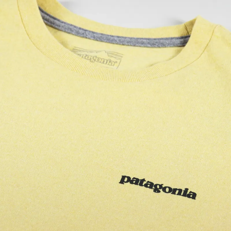 Patagonia Long Sleeve P-6 Logo Responsibili-Tee Milled Yellow-5