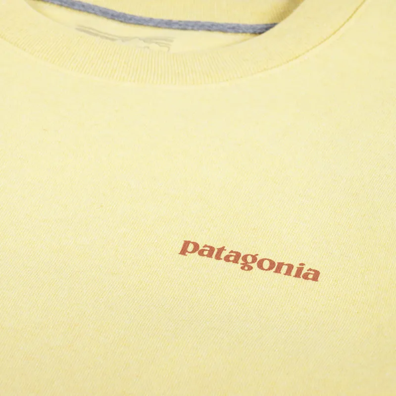 Patagonia Fitz Roy Icon Uprisal Crew Sweatshirt Milled Yellow-4