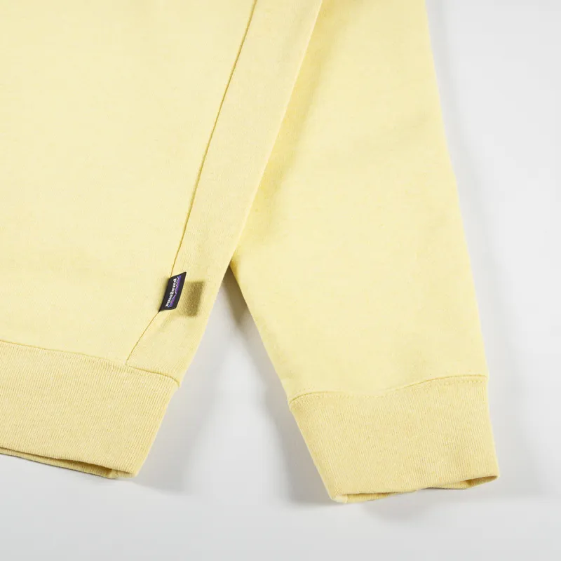 Patagonia Fitz Roy Icon Uprisal Crew Sweatshirt Milled Yellow-6