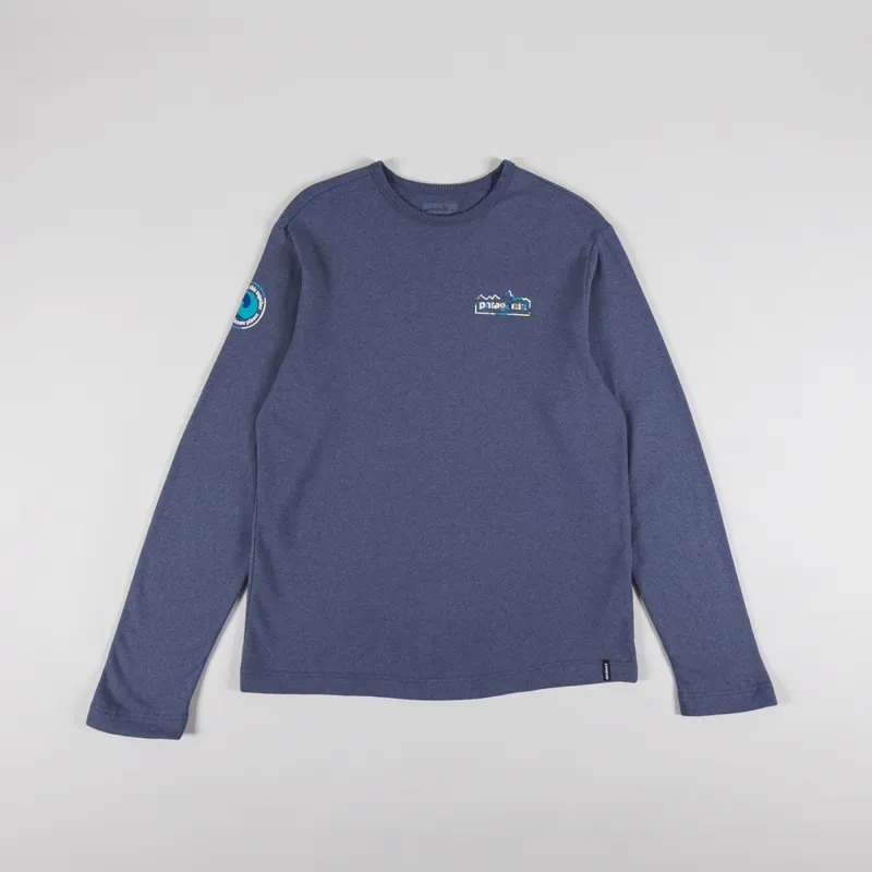 patagonia| (M Lightweight Unity Fitz Wildrise Crew (396 Patagonia Mens Lightweight Unity Fitz Wildrise Crew New Navy