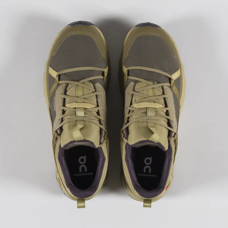 On Running Cloudhorizon Waterproof Shoes Safari Olive-4