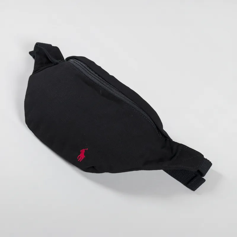 バッグ POLO RALPH LAUREN / canvas waist pack Polo Ralph Lauren CANVAS WAISTPACK - Bum bag - black