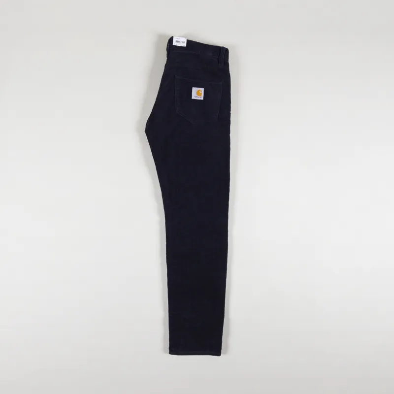 Carhartt WIP Klondike Cord Pant Dark Navy Albany Corduroy-2