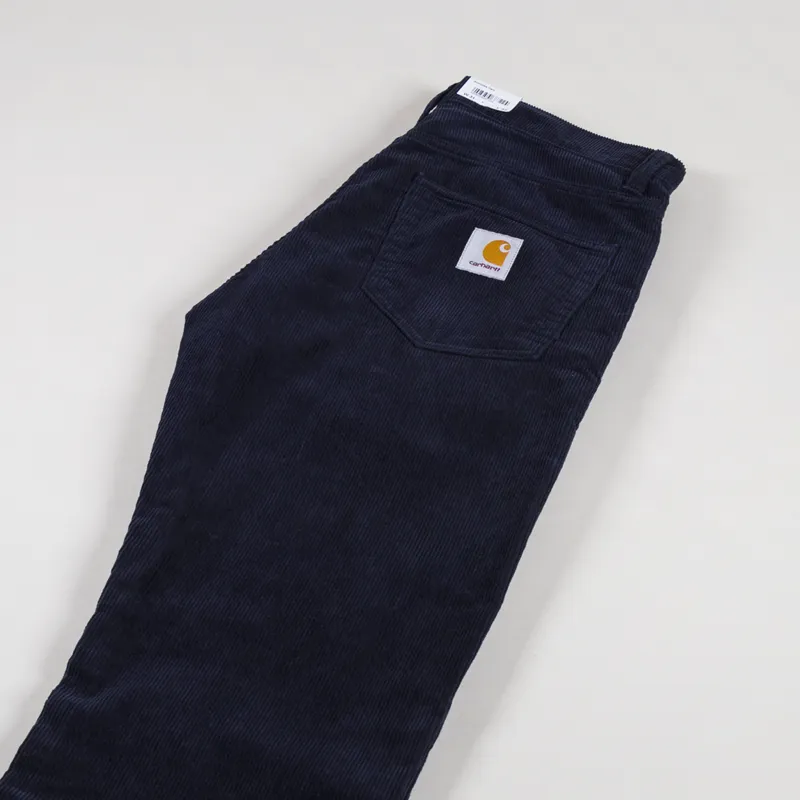 Carhartt WIP Klondike Cord Pant Dark Navy Albany Corduroy-4