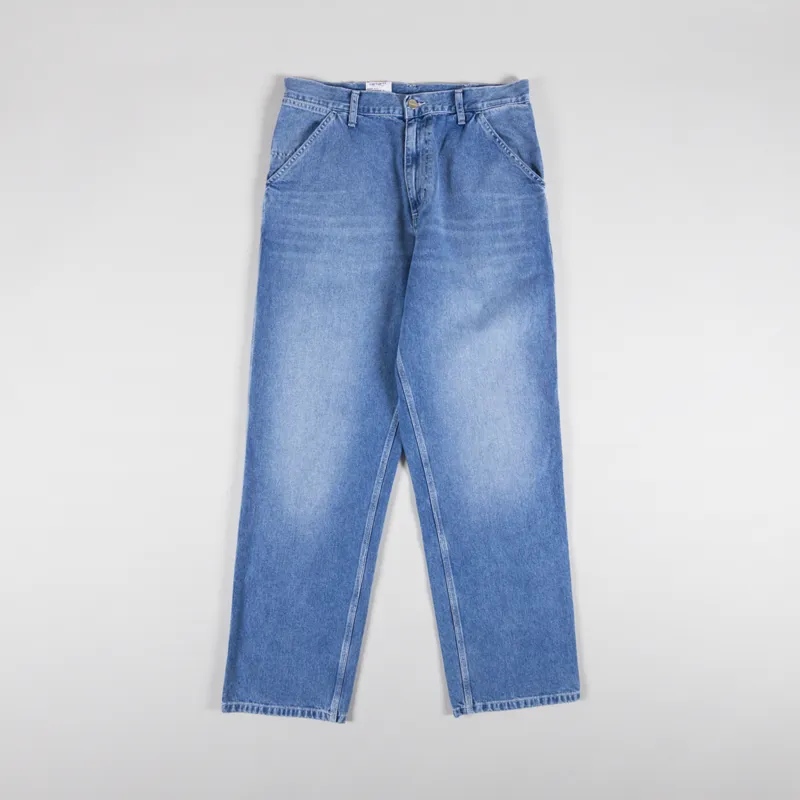 Carhartt WIP Simple Pant Blue Light True Washed Norco Denim-1