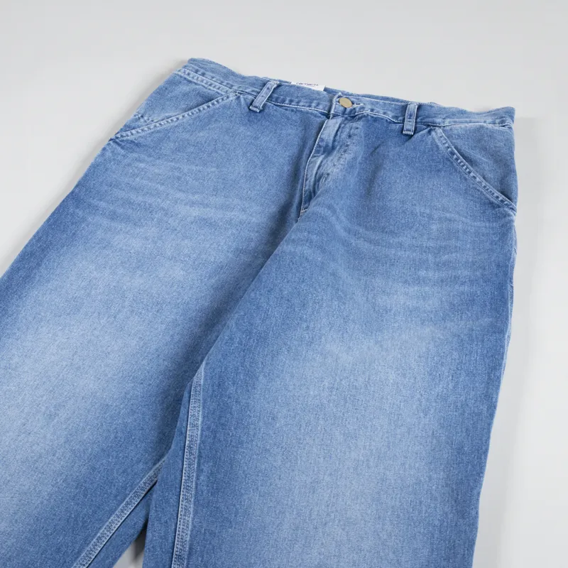 Carhartt WIP Simple Pant Blue Light True Washed Norco Denim-4