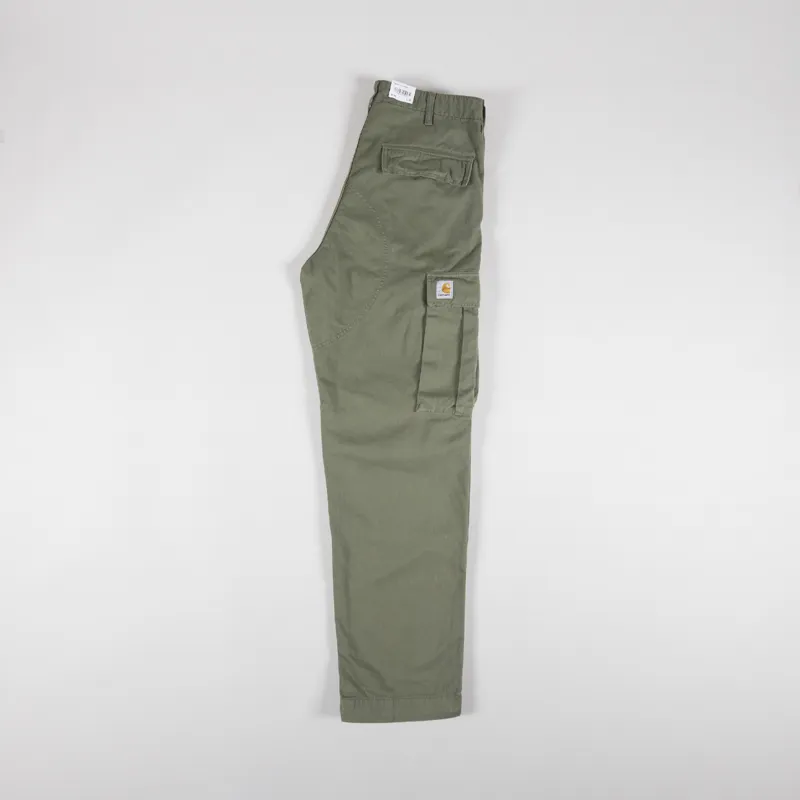 Carhartt WIP Regular Cargo Pant Dollar Green Moraga Twill-2