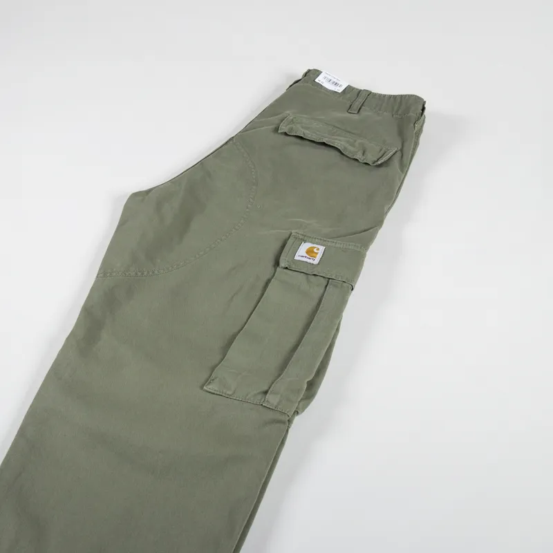 Carhartt WIP Regular Cargo Pant Dollar Green Moraga Twill-5