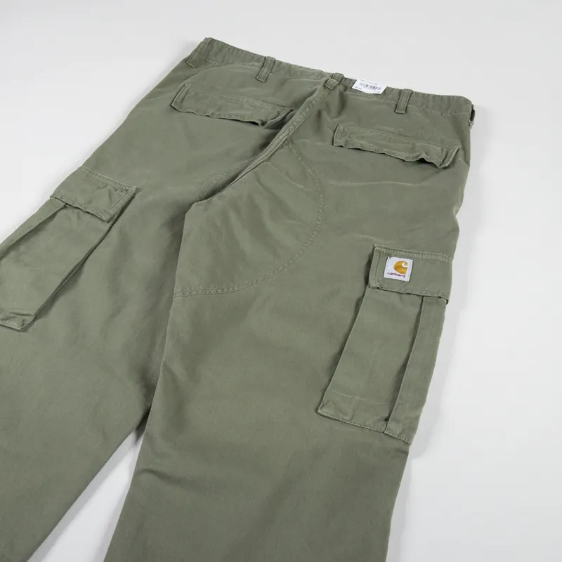 Carhartt WIP Regular Cargo Pant Dollar Green Moraga Twill-3