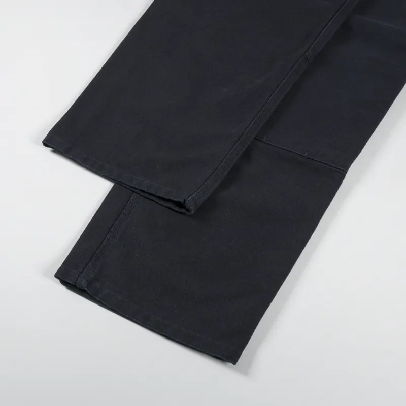 Carhartt WIP Double Knee Pant Black Aged Dearborn Canvas-6