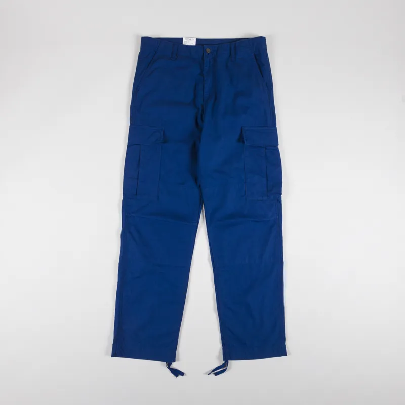 Carhartt WIP Regular Cargo Pant Elder Rinsed Columbia Ripstop-1