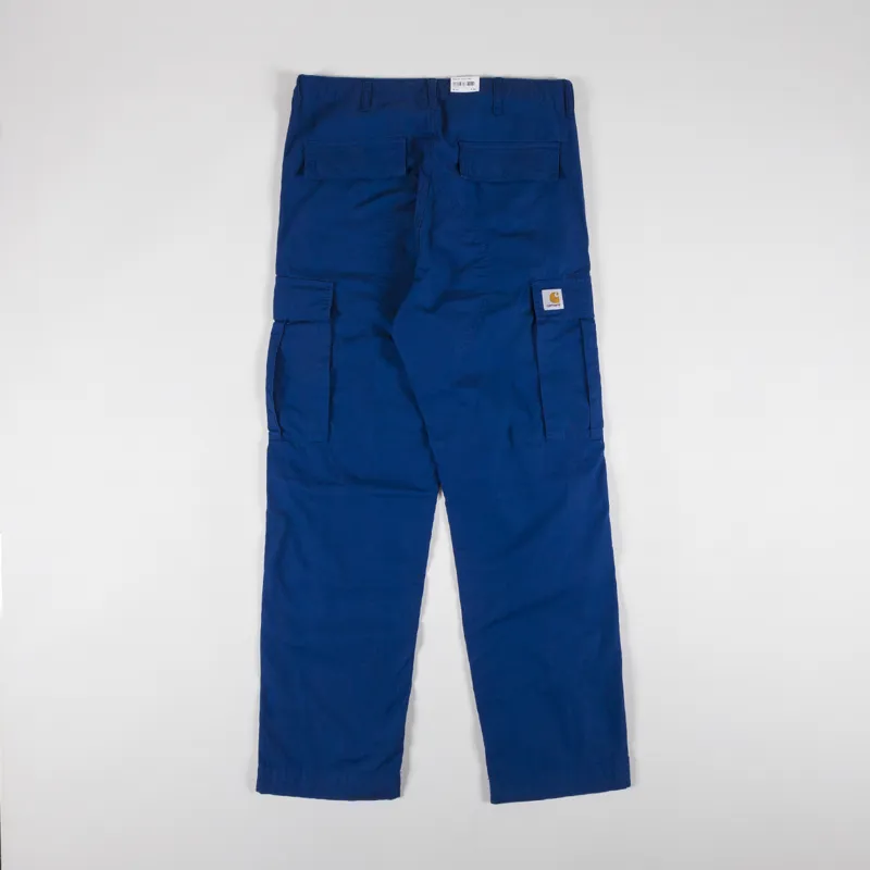 Carhartt WIP Regular Cargo Pant Elder Rinsed Columbia Ripstop