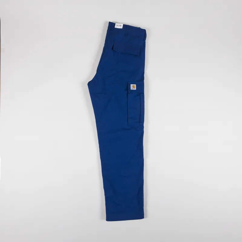 Carhartt WIP Regular Cargo Pant Elder Rinsed Columbia Ripstop-2