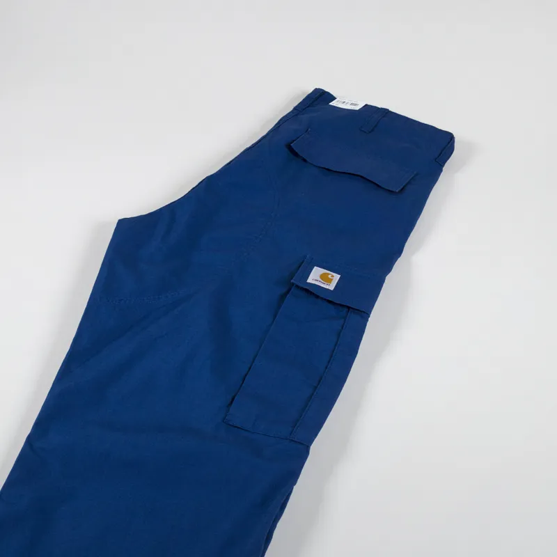 Carhartt WIP Regular Cargo Pant Elder Rinsed Columbia Ripstop-5