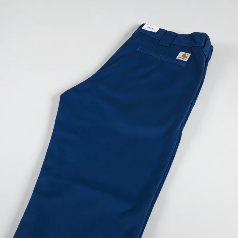 Carhartt WIP Master Pant Elder Rinsed Denison Twill-5