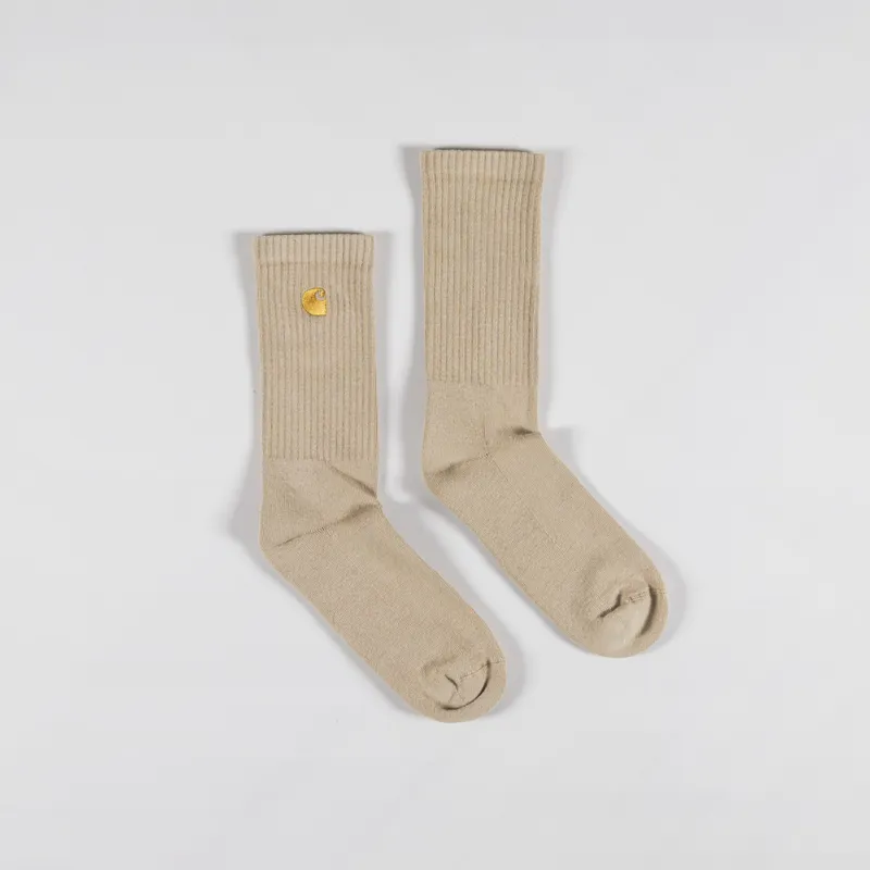 Carhartt WIP Chase Socks Sable Gold