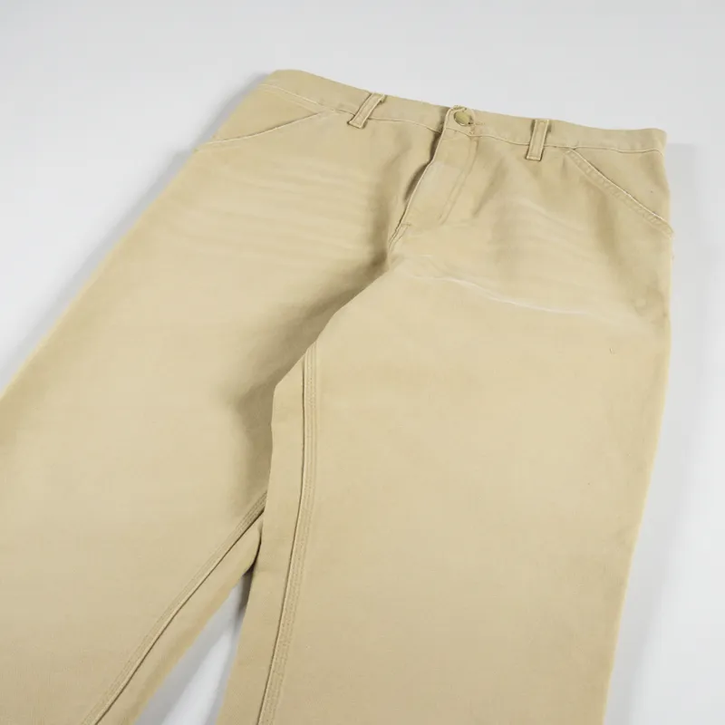 Carhartt WIP Single Knee Pant Bourbon Aged Dearborn Canvas-5