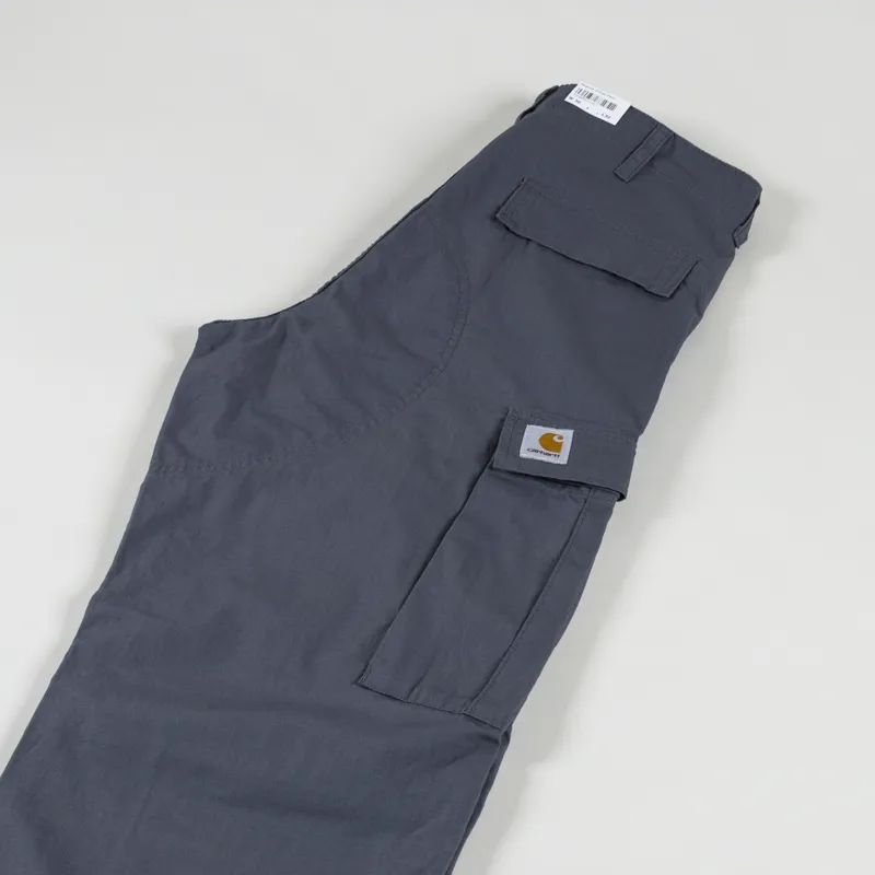 Carhartt WIP Regular Cargo Pant Zeus Rinsed Columbia Ripstop-5
