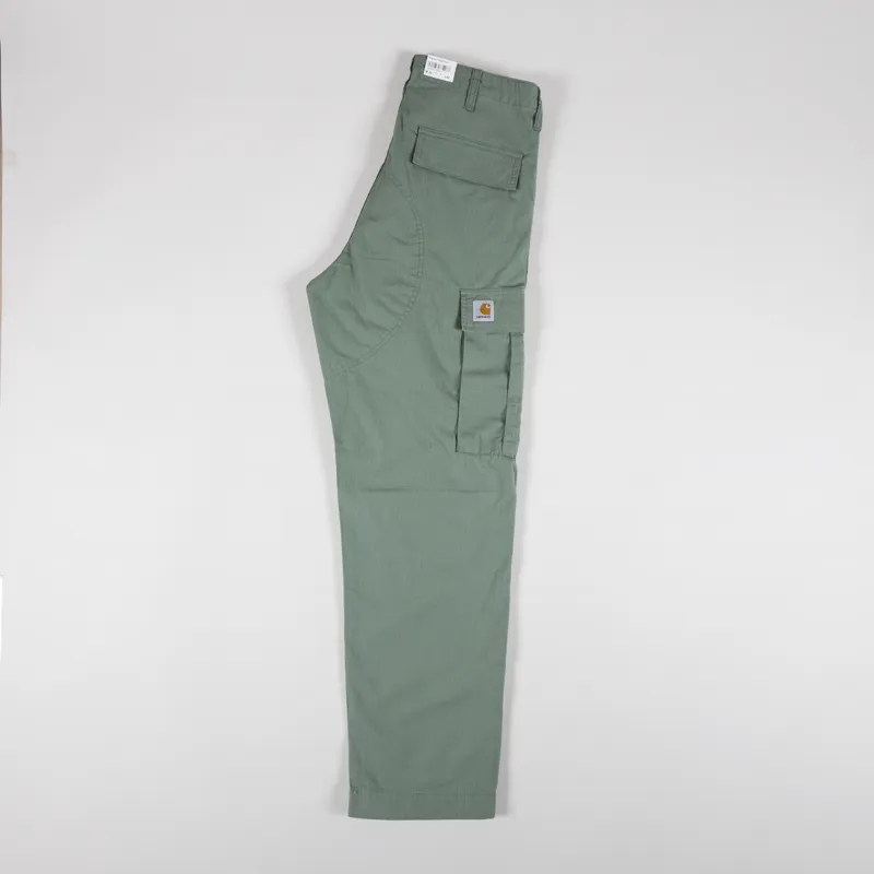 Carhartt WIP Regular Cargo Pant Park Rinsed Columbia Ripstop-2