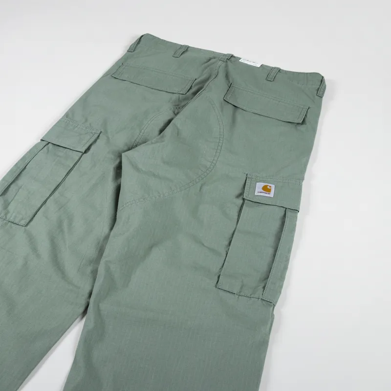 Carhartt WIP Regular Cargo Pant Park Rinsed Columbia Ripstop-3