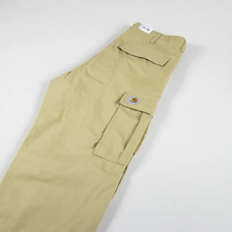 Carhartt WIP Regular Cargo Pant Agate Rinsed Columbia Ripstop-5