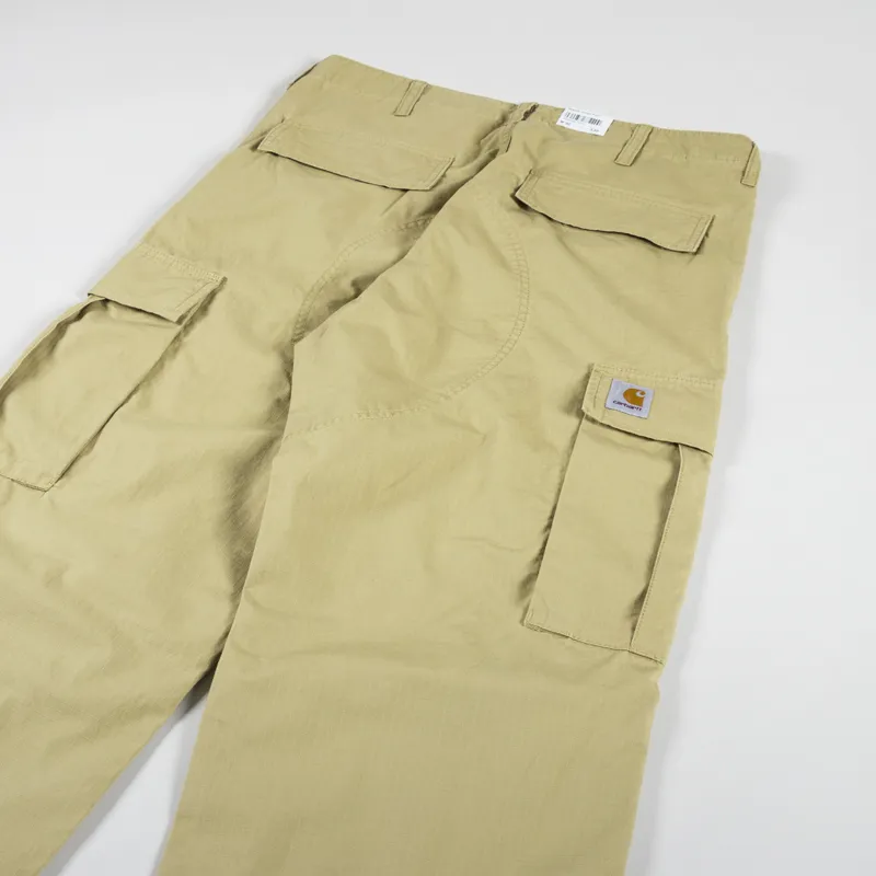Carhartt WIP Regular Cargo Pant Agate Rinsed Columbia Ripstop-3
