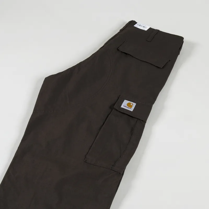 Carhartt WIP Regular Cargo Pant Tobacco Rinsed Columbia Ripstop-5