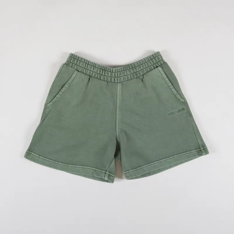 Carhartt WIP Womens Duster Sweat Short Park Garment Dyed-4