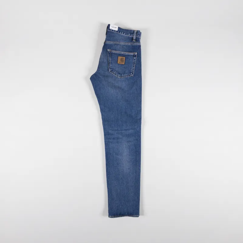 Carhartt WIP Klondike Pant Blue Dark Used Wash Maitland Denim-2