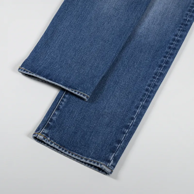 Carhartt WIP Klondike Pant Blue Dark Used Wash Maitland Denim-6