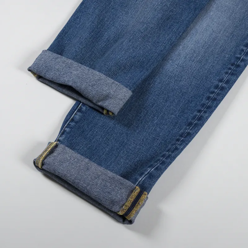 Carhartt WIP Klondike Pant Blue Dark Used Wash Maitland Denim-7