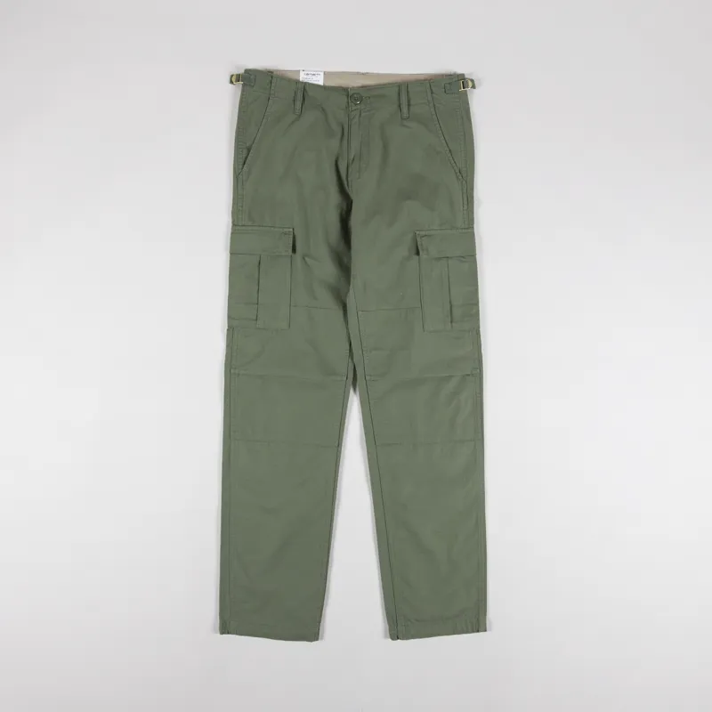 Carhartt WIP Aviation Pant Dollar Green-1