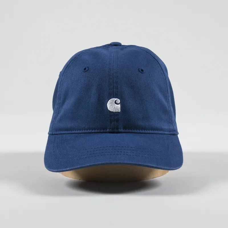 Carhartt WIP Madison Logo Cap Elder White-1