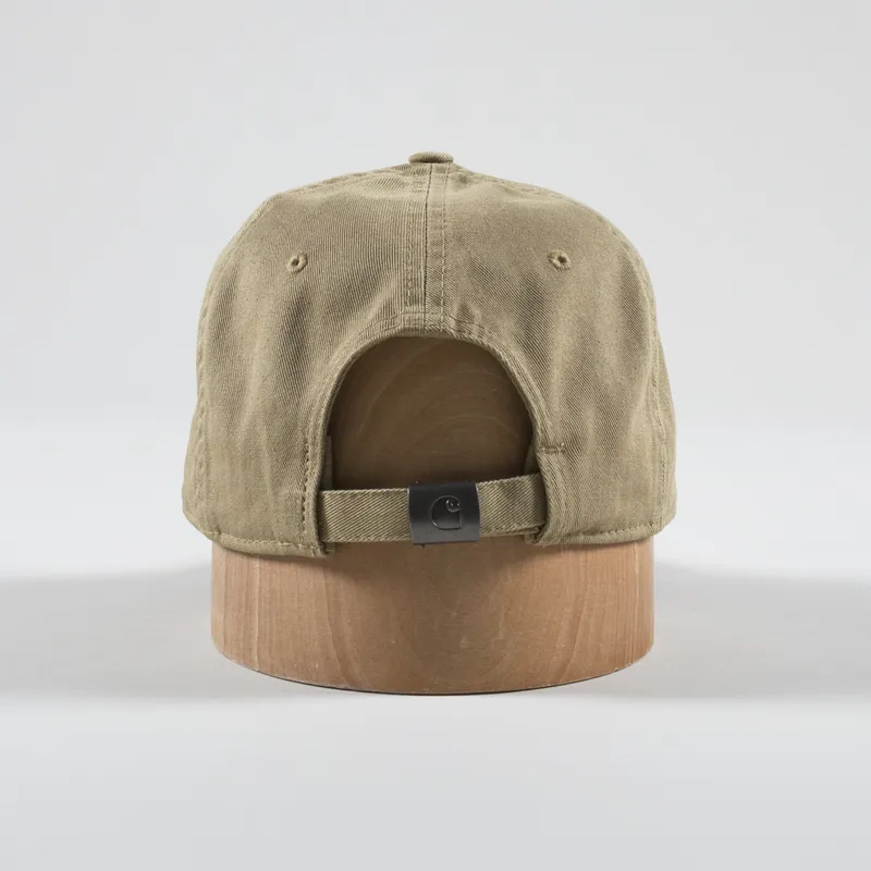 Carhartt WIP Madison Logo Cap Agate White-3